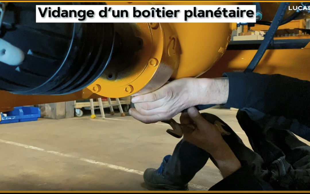 ENTRETIEN #1 – VIDANGE DU BOÎTIER PLANÉTAIRE