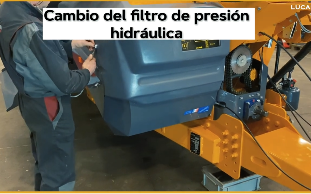 MANTENIMIENTO #5 – CAMBIO DE FILTRO DE PRESIÓN HIDRÁULICA