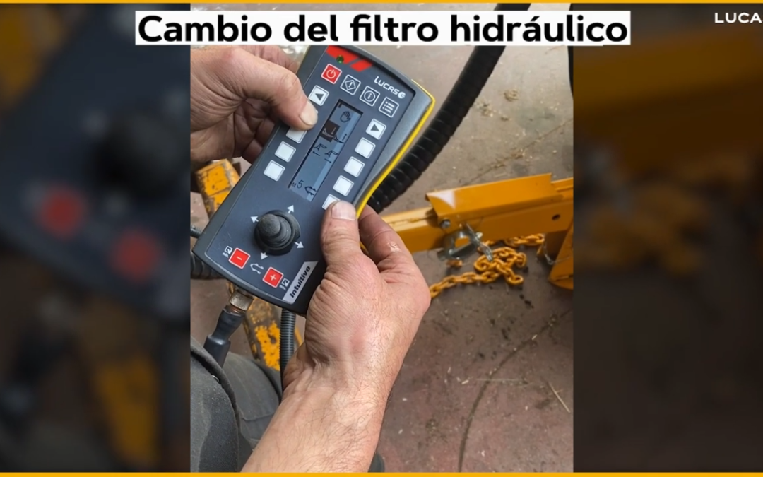 CAMBIO DEL FILTRO HIDRÁULICO