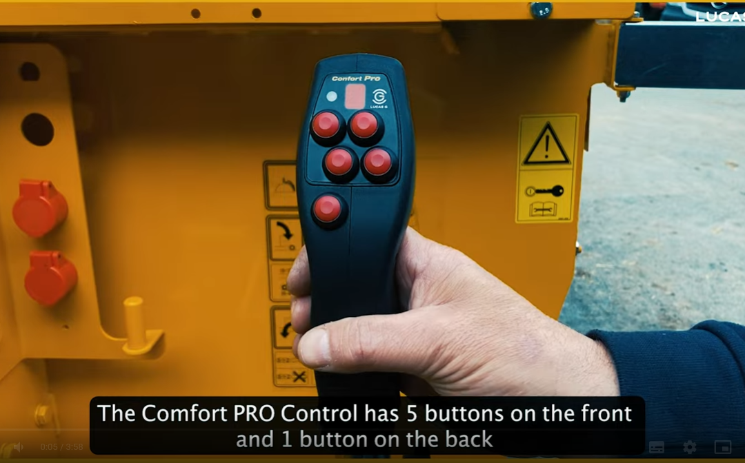 HANDLING COMFORT PRO CONTROL