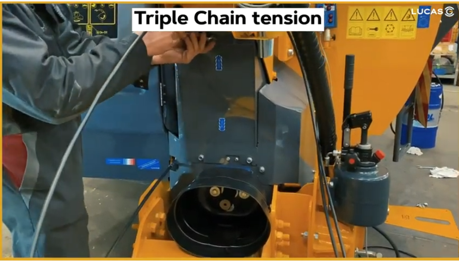 MAINTENANCE #3 – TRIPLE CHAIN TENSION