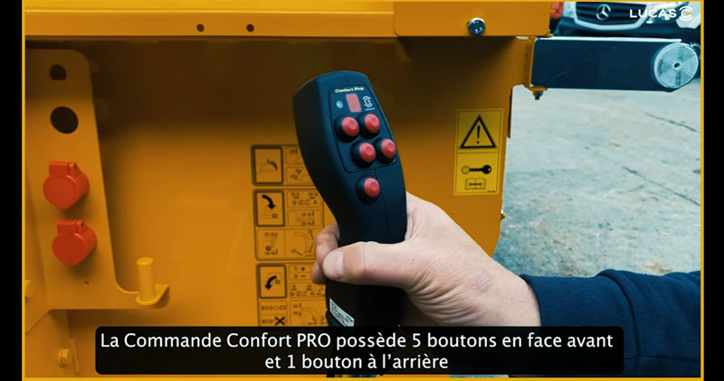 Prise en main de la commande Confort PRO