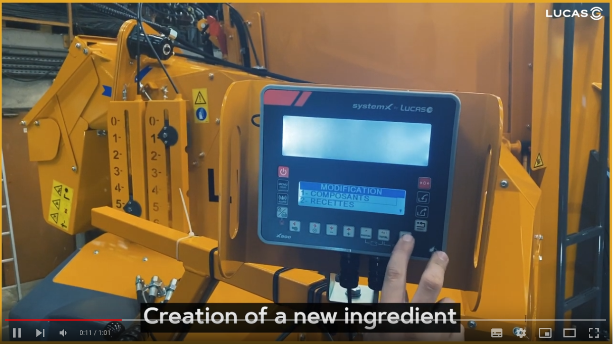 1 [X 500] Creation of a new ingredient Lucas G WEB TV