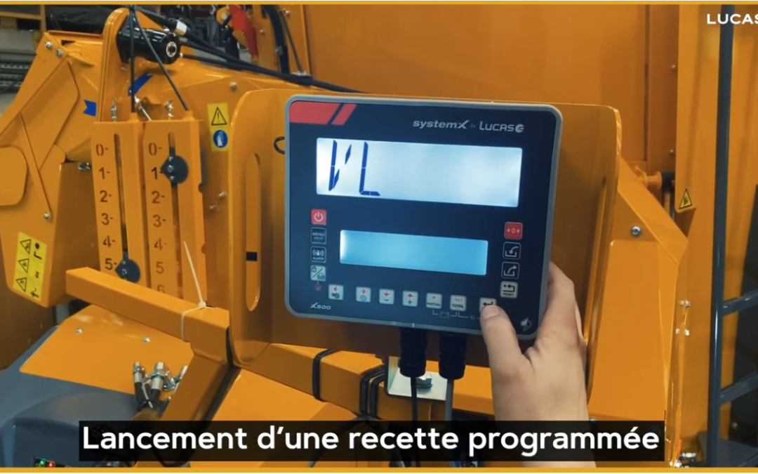 #3 [X 500] Lancement d’une recette programmée