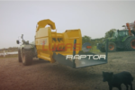 Raptor – Hydraulically straw blower for telehandler