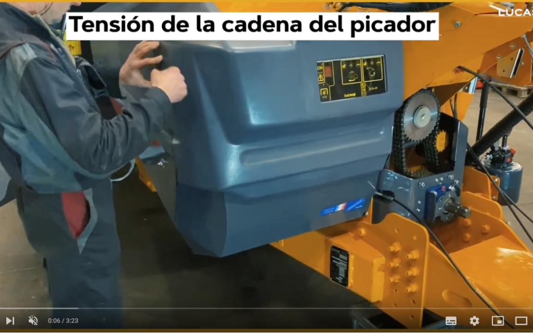 MANTENIMIENTO #4 – TENSIÓN DE LA CADENA DEL PICADOR