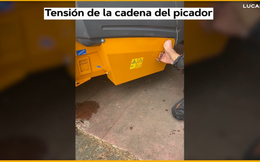 TENSIÓN DE LA CADENA DEL PICADOR