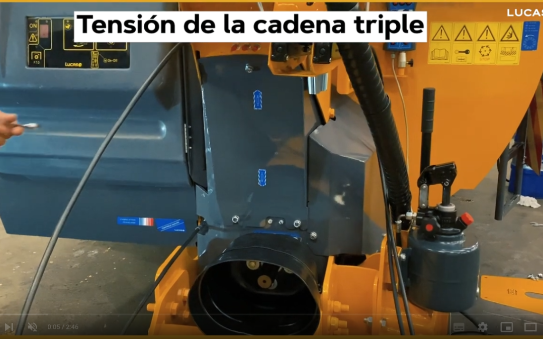 MANTENIMIENTO #3 – TENSIÓN DE LA CADENA TRIPLE