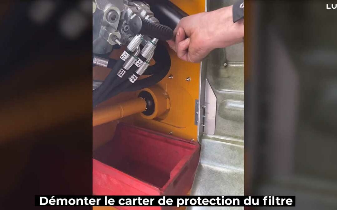 Changement du filtre hydraulique